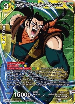 Super 17, Relentless Absorption (Winner Stamped) (P-327) [Tournament Promotion Cards] For Sale