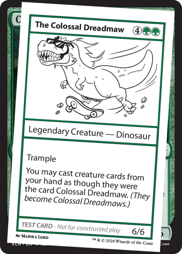 The Colossal Dreadmaw [Mystery Booster 2 Playtest Cards] For Sale