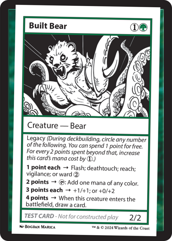 Built Bear [Mystery Booster 2 Playtest Cards] For Sale