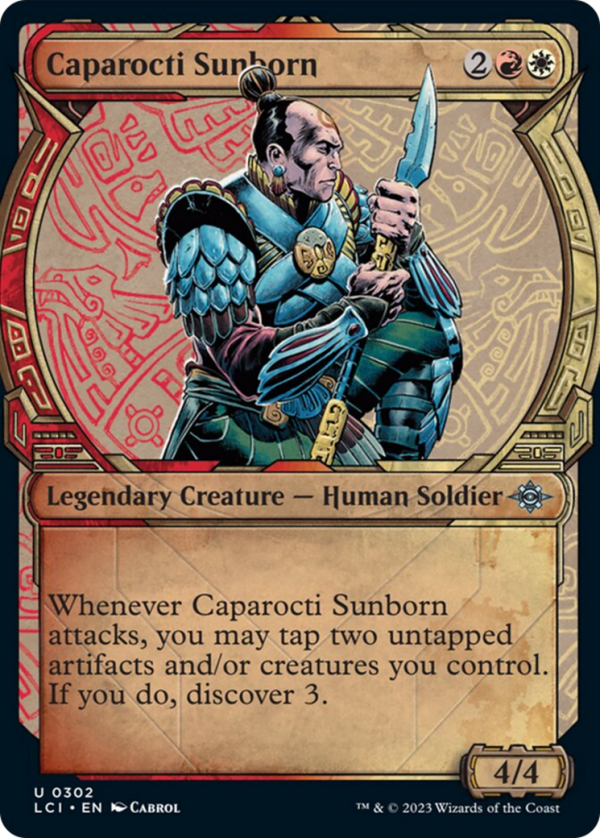 Caparocti Sunborn (Showcase) [The Lost Caverns of Ixalan] Cheap