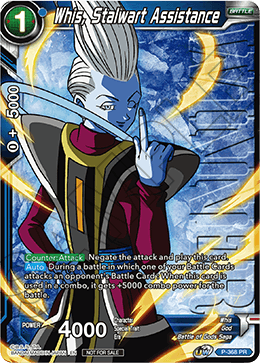 Whis, Stalwart Assistance (Unison Warrior Series Boost Tournament Pack Vol. 7 - Winner) (P-368) [Tournament Promotion Cards] Online Hot Sale