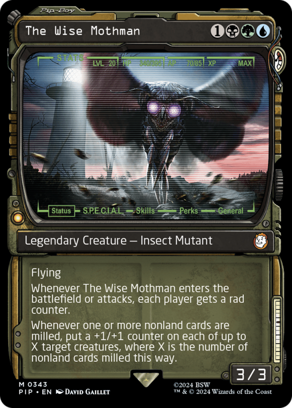 The Wise Mothman (Showcase) [Fallout] on Sale