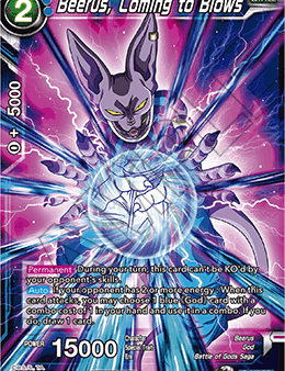 Beerus, Coming to Blows (Unison Warrior Series Boost Tournament Pack Vol. 7) (P-367) [Tournament Promotion Cards] Online