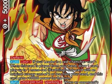 Yamcha, Attack Fury (Championship Selection Pack 2023 Vol.2) (Gold-Stamped Silver Foil) (P-536) [Tournament Promotion Cards] Supply