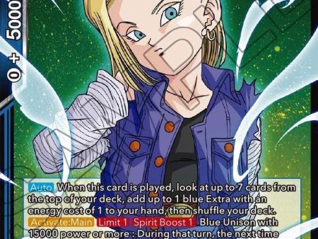 Android 18, Rebellious Fighter (Zenkai Series Tournament Pack Vol.5) (P-524) [Tournament Promotion Cards] For Cheap