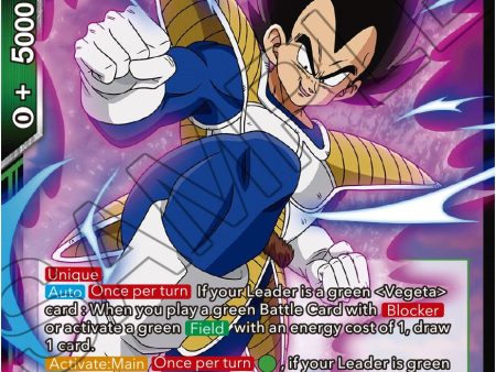 Vegeta, Elite Arrogance (Zenkai Series Tournament Pack Vol.1) (P-415) [Tournament Promotion Cards] Online