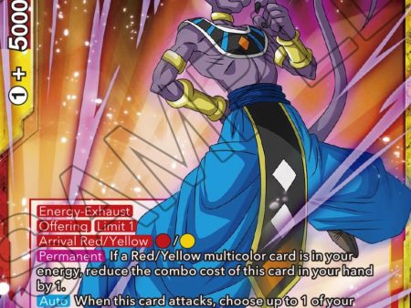 Beerus, Divine Destroyer s Advent (Zenkai Series Tournament Pack Vol.2) (P-452) [Tournament Promotion Cards] Online Sale