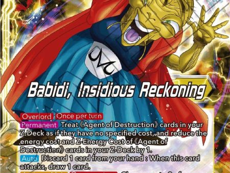 Babidi    Babidi, Insidious Reckoning (Silver Foil) (P-476) [Tournament Promotion Cards] Sale