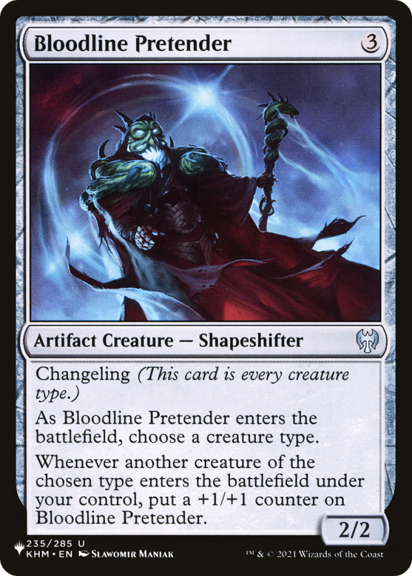 Bloodline Pretender [The List] Supply