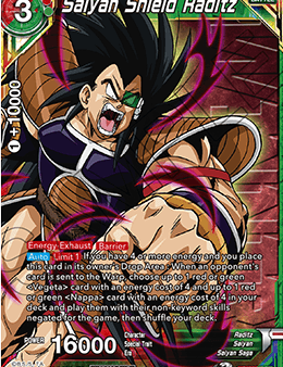 Saiyan Shield Raditz (Winner Stamped) (P-326) [Tournament Promotion Cards] Cheap