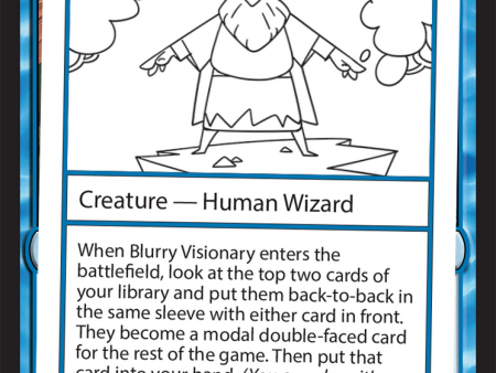 Blurry Visionary [Mystery Booster 2 Playtest Cards] For Sale