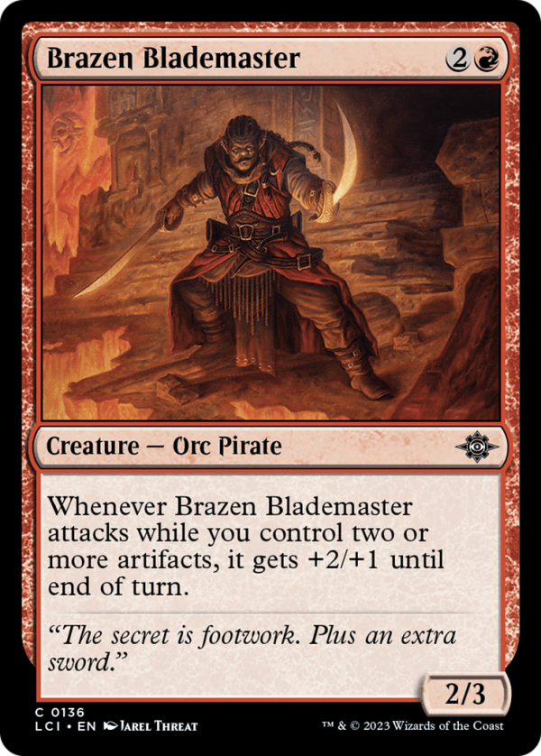 Brazen Blademaster [The Lost Caverns of Ixalan] Sale