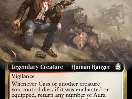 Cass, Hand of Vengeance (Extended Art) (Surge Foil) [Fallout] on Sale