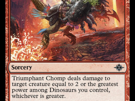 Triumphant Chomp [The Lost Caverns of Ixalan] For Cheap