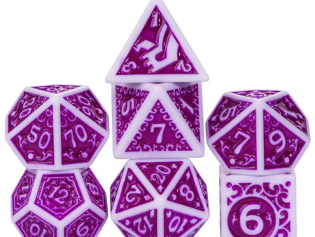 Grape Explosion RPG Dice Set Cheap