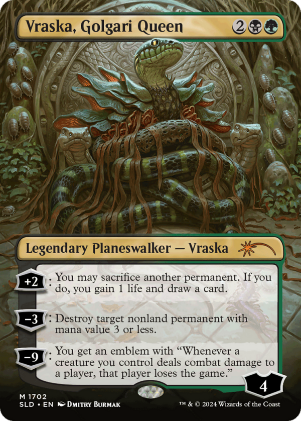 Vraska, Golgari Queen (1702) [Secret Lair Drop Series] Discount