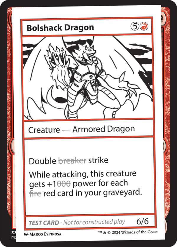 Bolshack Dragon [Mystery Booster 2 Playtest Cards] Online Hot Sale