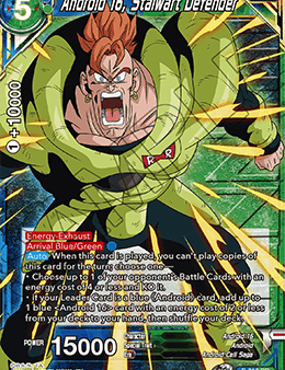 Android 16, Stalwart Defender (Winner Stamped) (P-310_PR) [Tournament Promotion Cards] Online now