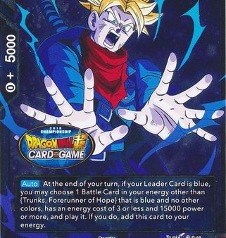 Trunks, Forerunner of Hope (Championship Final 2019) (P-139) [Tournament Promotion Cards] Supply