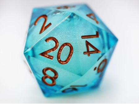 33mm Sharp Edge Liquid Core D20 - Ocean Swirl Online Sale