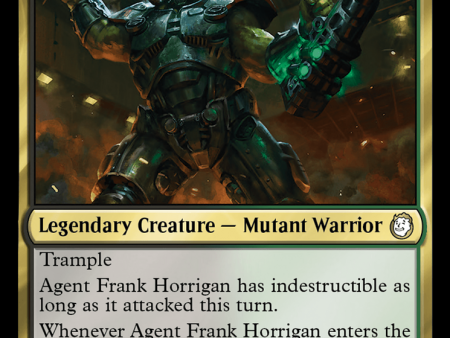 Agent Frank Horrigan (Surge Foil) [Fallout] Online Hot Sale