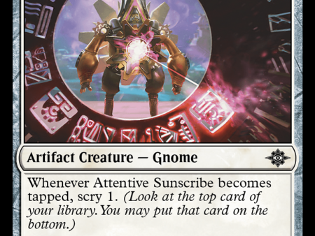 Attentive Sunscribe [The Lost Caverns of Ixalan] Hot on Sale