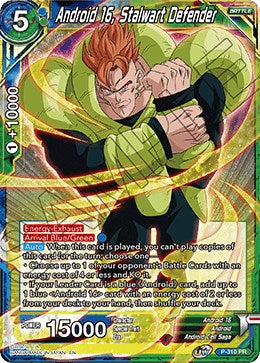 Android 16, Stalwart Defender (P-310) [Tournament Promotion Cards] For Cheap