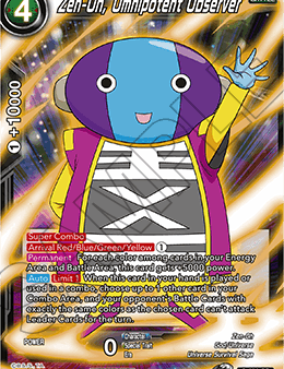 Zen-Oh, Omnipotent Observer (Unison Warrior Series Boost Tournament Pack Vol. 7) (P-373) [Tournament Promotion Cards] Online now