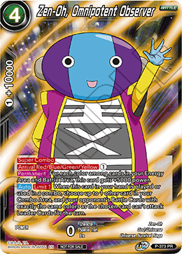 Zen-Oh, Omnipotent Observer (Unison Warrior Series Boost Tournament Pack Vol. 7) (P-373) [Tournament Promotion Cards] Online now