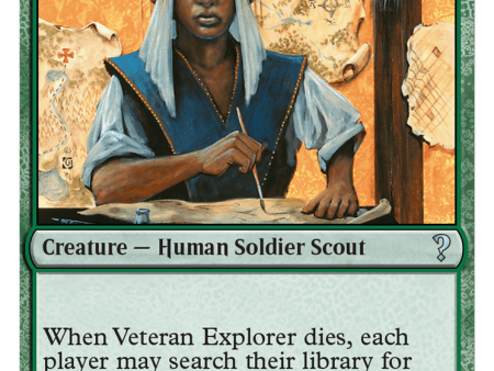 Veteran Explorer (White Border) [Mystery Booster 2] Online Sale