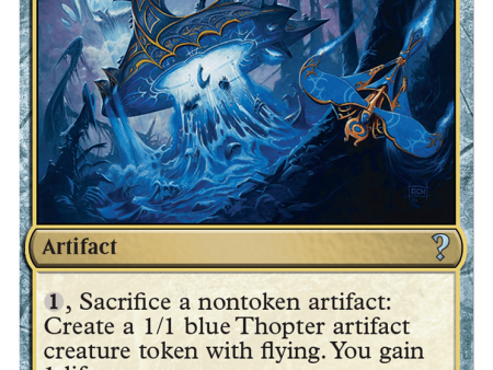 Thopter Foundry (White Border) [Mystery Booster 2] on Sale