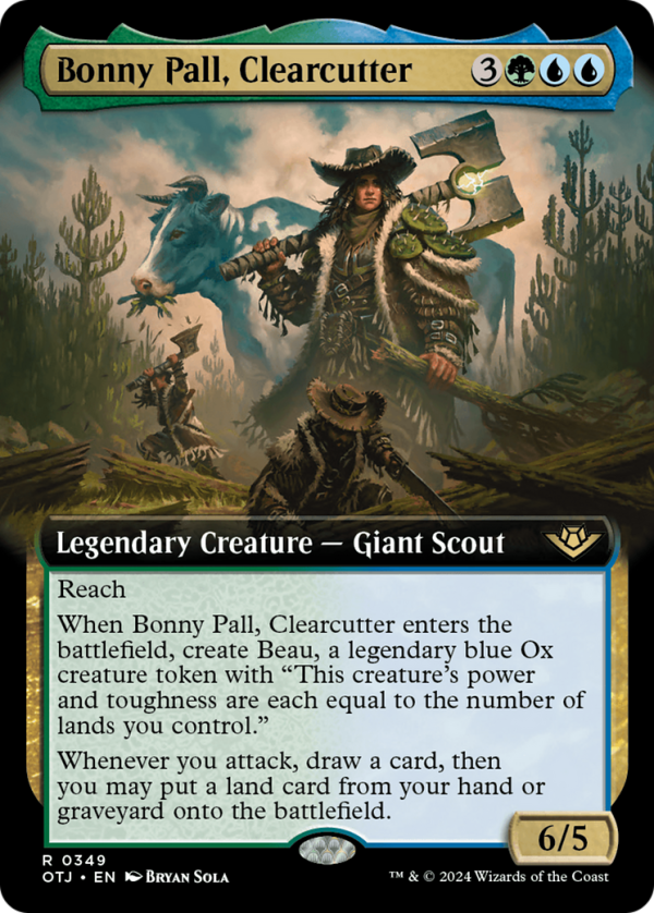 Bonny Pall, Clearcutter (Extended Art) [Outlaws of Thunder Junction] For Sale