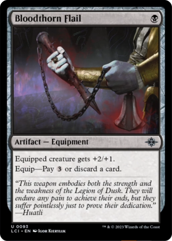 Bloodthorn Flail [The Lost Caverns of Ixalan] Online now