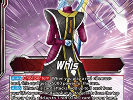 Whis    Whis, Facilitator of Beerus (Gold-Stamped) (P-570) [Promotion Cards] Online