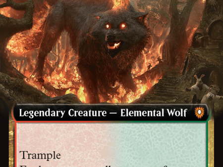 Wildsear, Scouring Maw (Extended Art) [Bloomburrow Commander] Supply