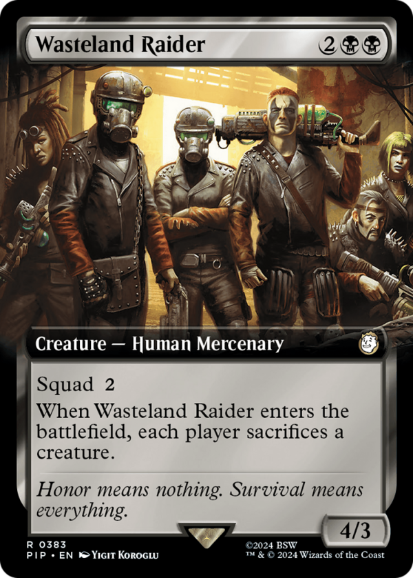 Wasteland Raider (Extended Art) [Fallout] Online Hot Sale