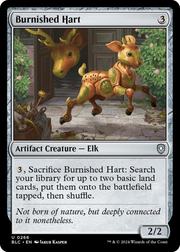 Burnished Hart [Bloomburrow Commander] Online Hot Sale