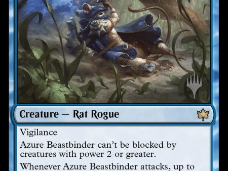 Azure Beastbinder (Promo Pack) [Bloomburrow Promos] Fashion