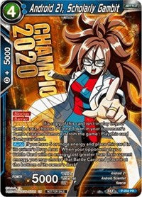 Android 21, Scholarly Gambit (P-202) [Promotion Cards] For Sale