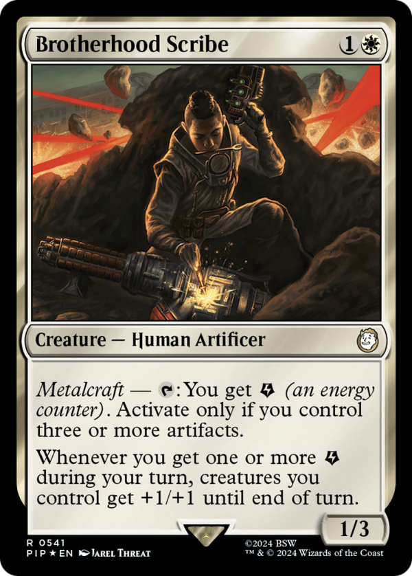 Brotherhood Scribe (Surge Foil) [Fallout] Hot on Sale