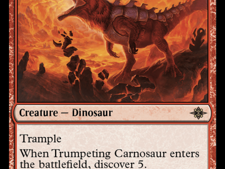 Trumpeting Carnosaur [The Lost Caverns of Ixalan] Supply