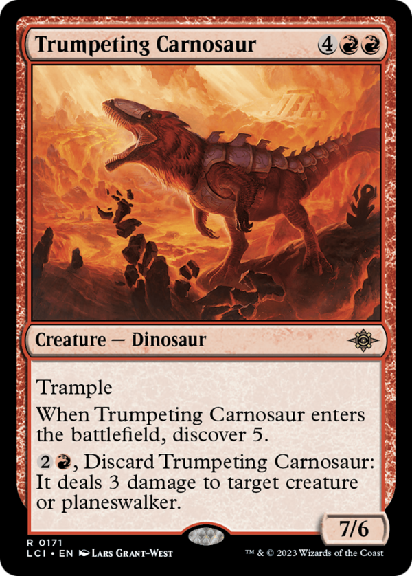 Trumpeting Carnosaur [The Lost Caverns of Ixalan] Supply