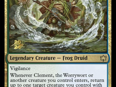 Clement, the Worrywort [Bloomburrow Prerelease Promos] Sale