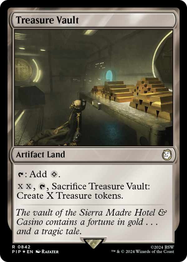 Treasure Vault (Surge Foil) [Fallout] on Sale