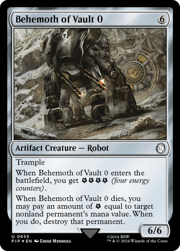 Behemoth of Vault 0 (Surge Foil) [Fallout] Online now