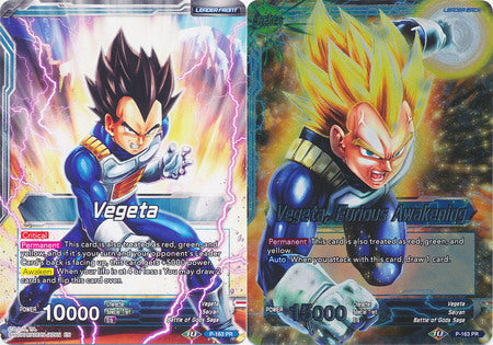 Vegeta    Vegeta, Furious Awakening (Draft Box 04 Tournament) (P-163) [Promotion Cards] For Cheap