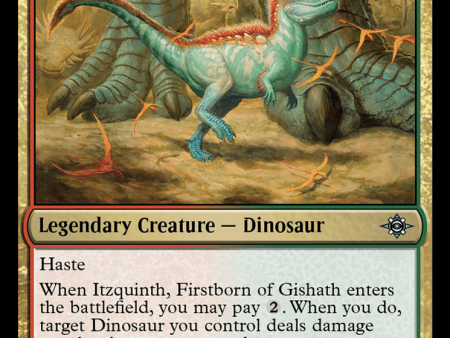 Itzquinth, Firstborn of Gishath [The Lost Caverns of Ixalan] Online now