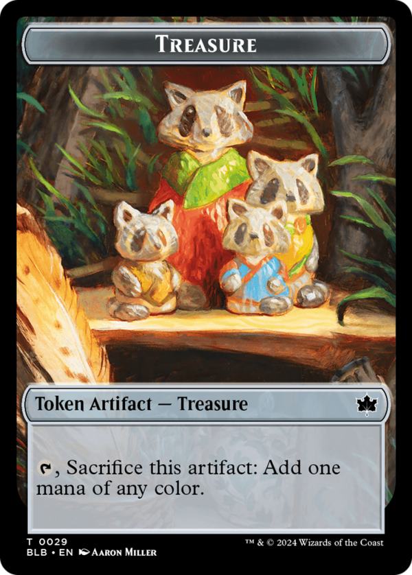 Treasure Token [Bloomburrow Tokens] For Discount