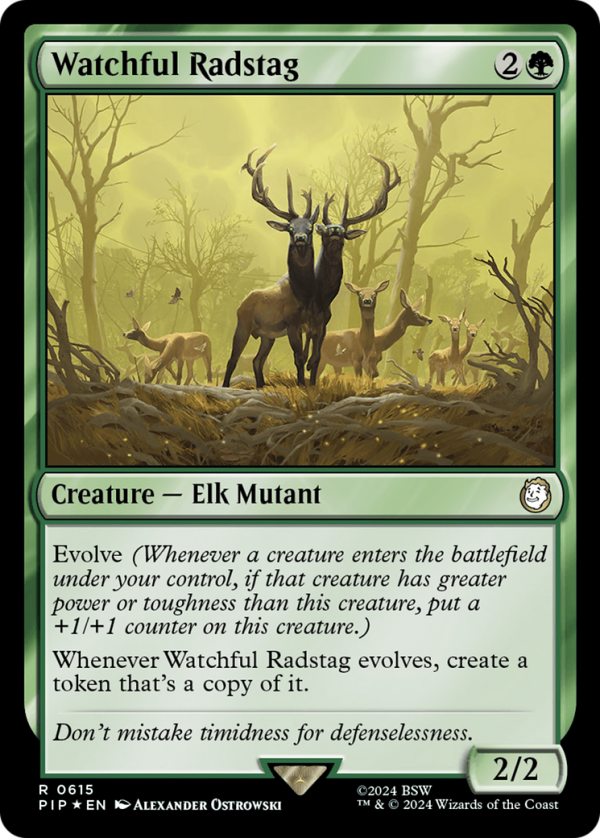 Watchful Radstag (Surge Foil) [Fallout] Online now