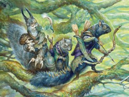 The Odd Acorn Gang Art Card [Bloomburrow Art Series] Sale